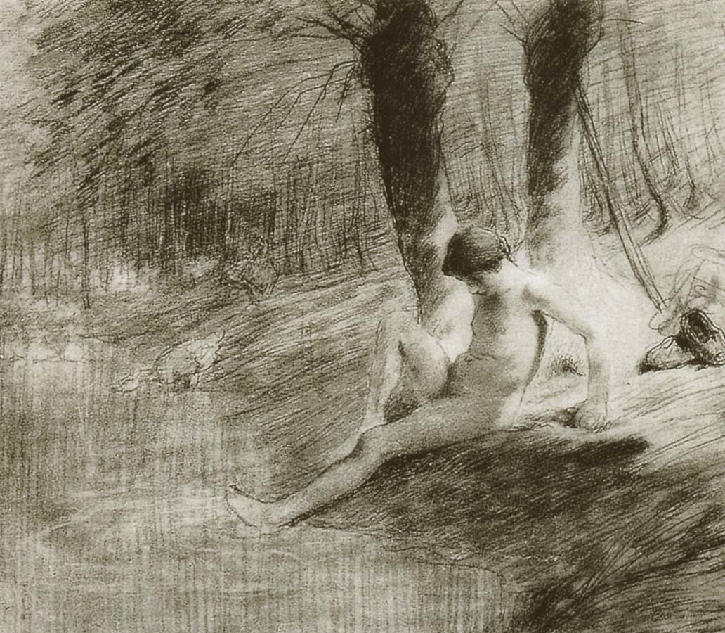 Jean Francois Millet Study of barther